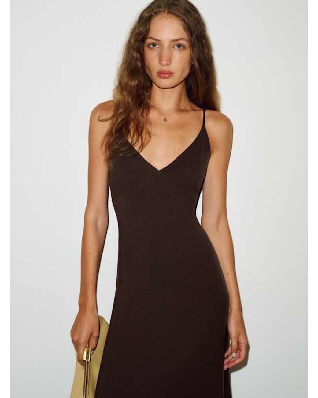 Reformation Natural Lilibet Knit Dress