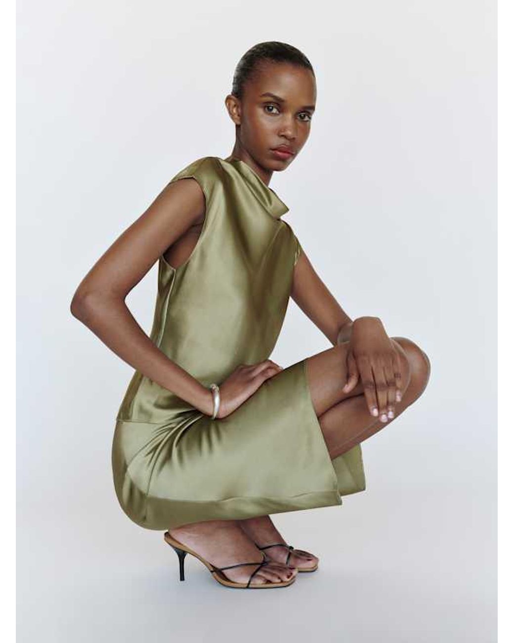 Reformation Natural Cooper Heeled Sandal Leather 5