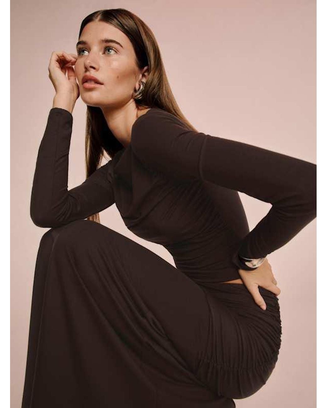 Reformation Natural Emi Knit Two Piece