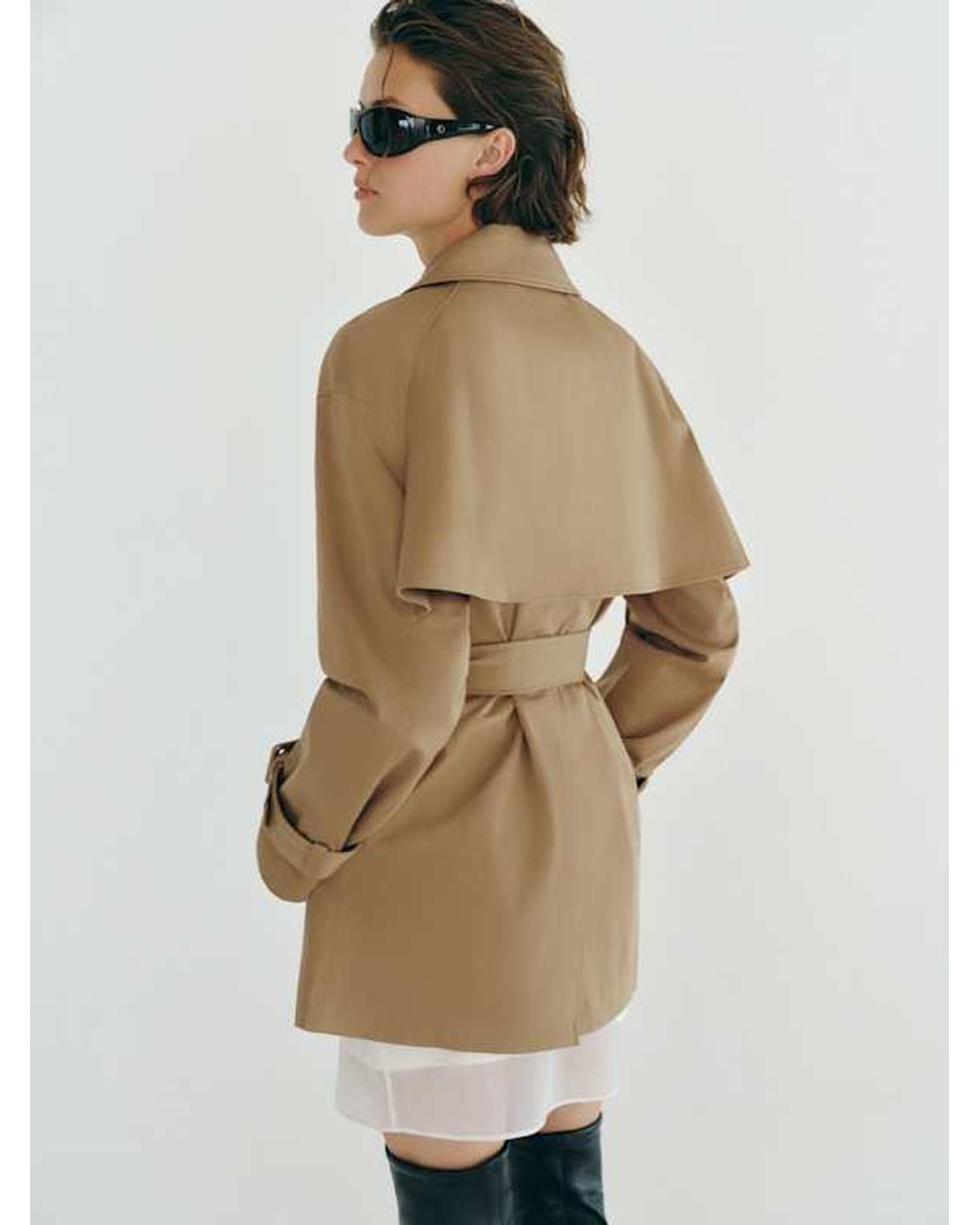 Reformation Natural Spencer Trench Coat