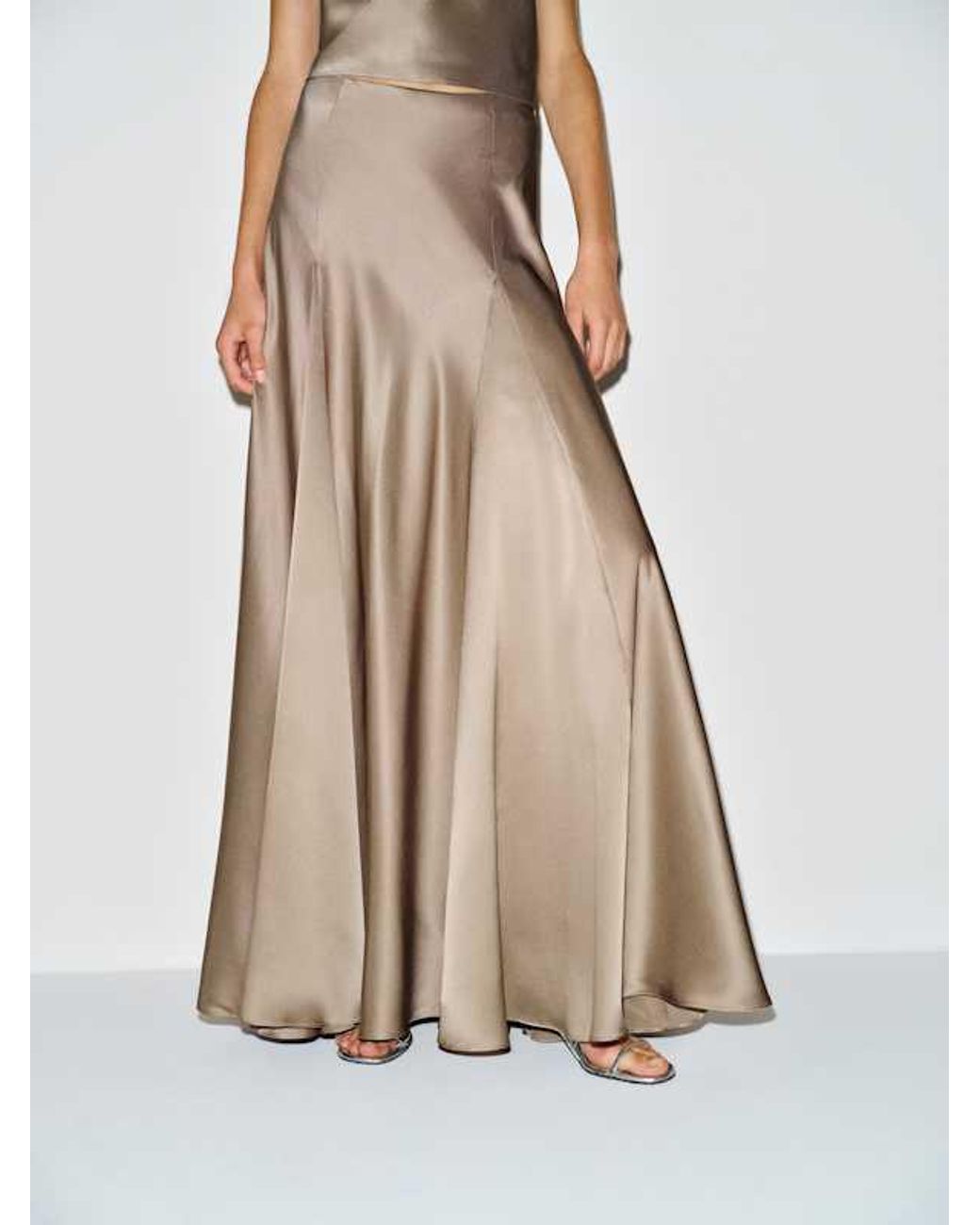 Reformation Natural Sera Silk Two Piece 0