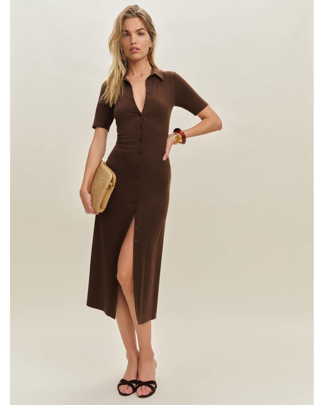 oatmeal knit sweater dress Cable Knit Drop Shoulder Sweater Dress Oatmeal / XS main image 1