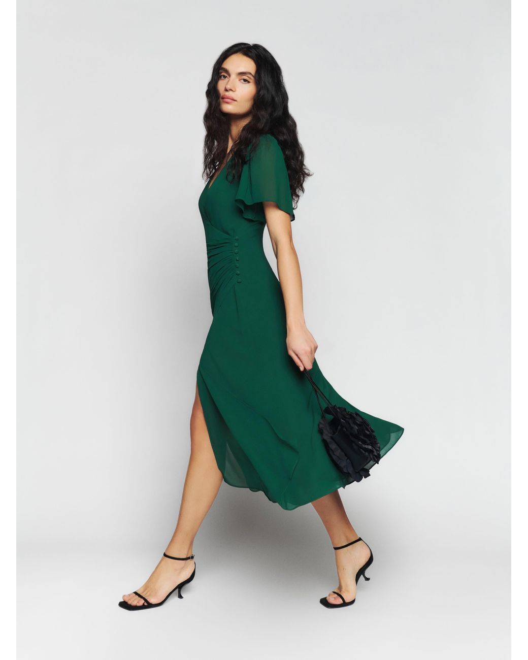 emerald green reformation dress Breanna in The Twilight Is Fitted Color:White/Multi reformation green dress 20SALE2026 Black Corset Bodice Tulle