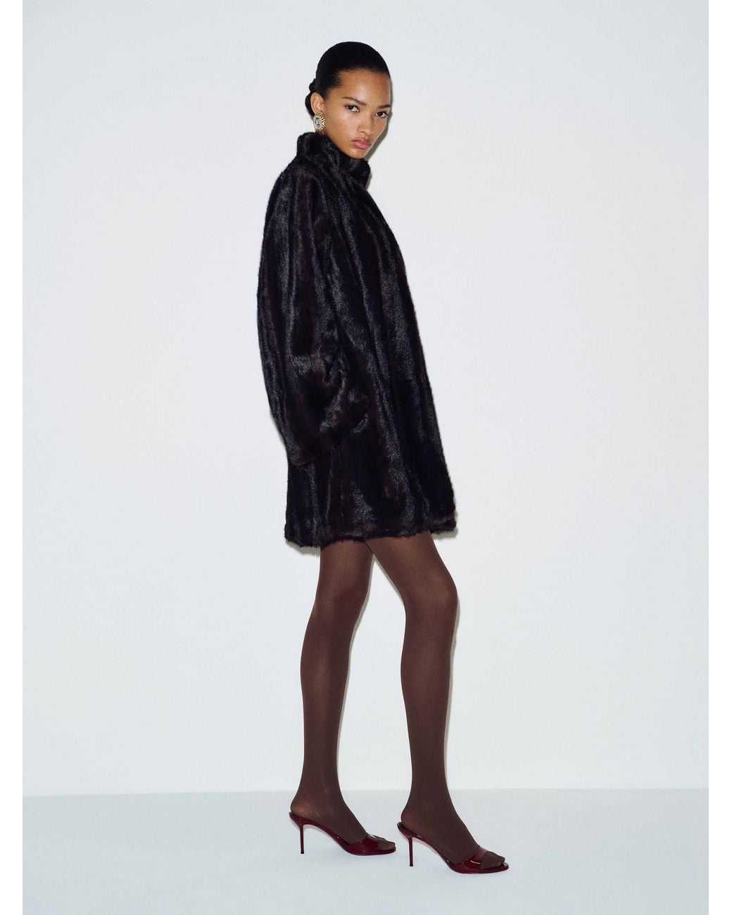 Reformation Natural Olivia Premium High-Rise Tights
