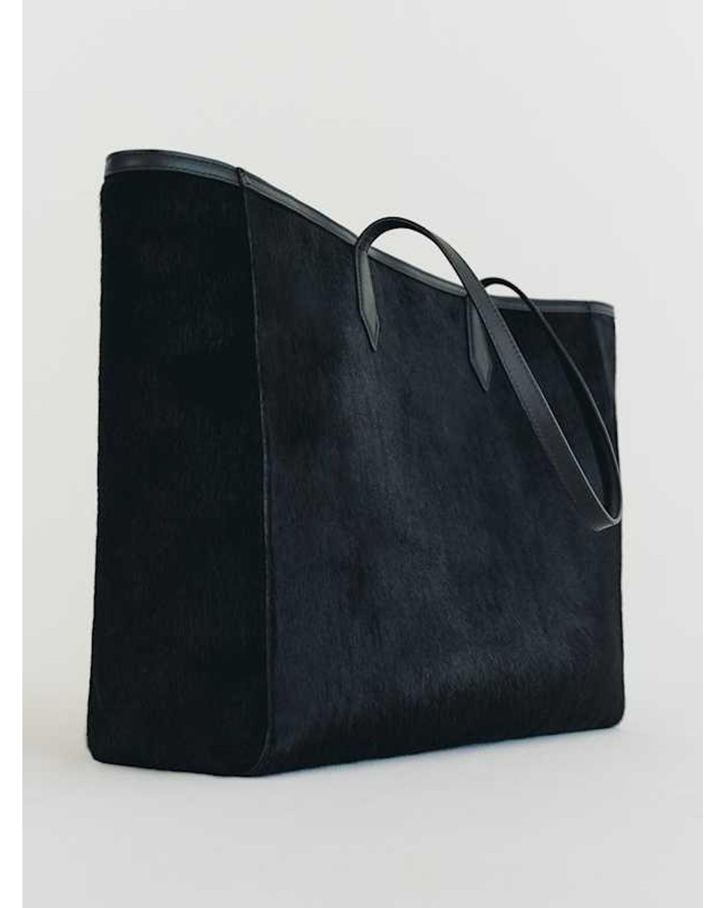 Reformation Blue Sofia Tote Haircalf