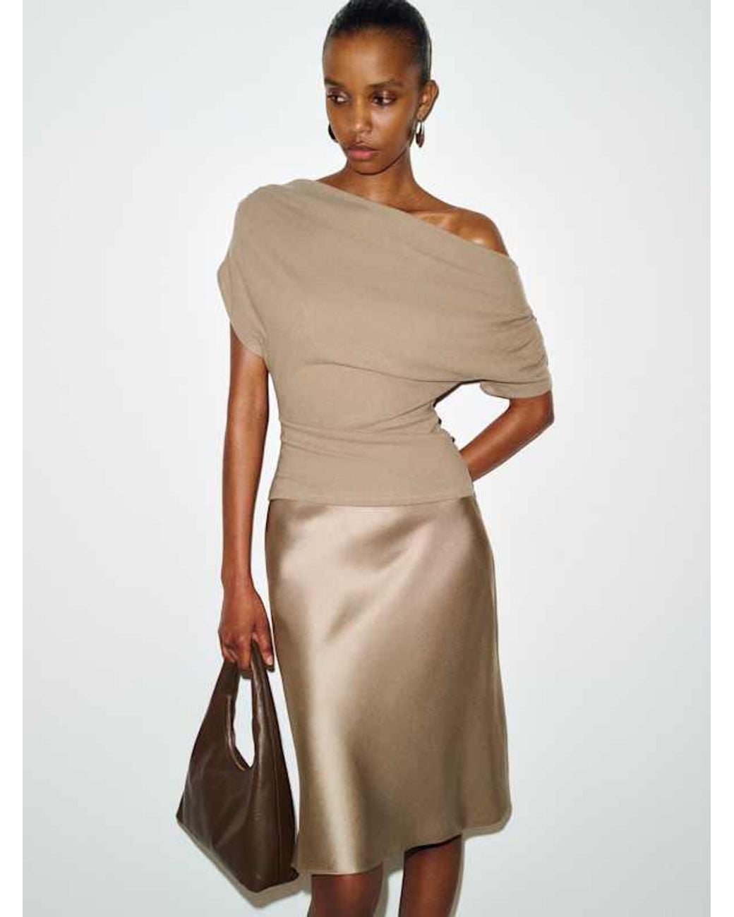 Reformation Natural Iris Knit Top