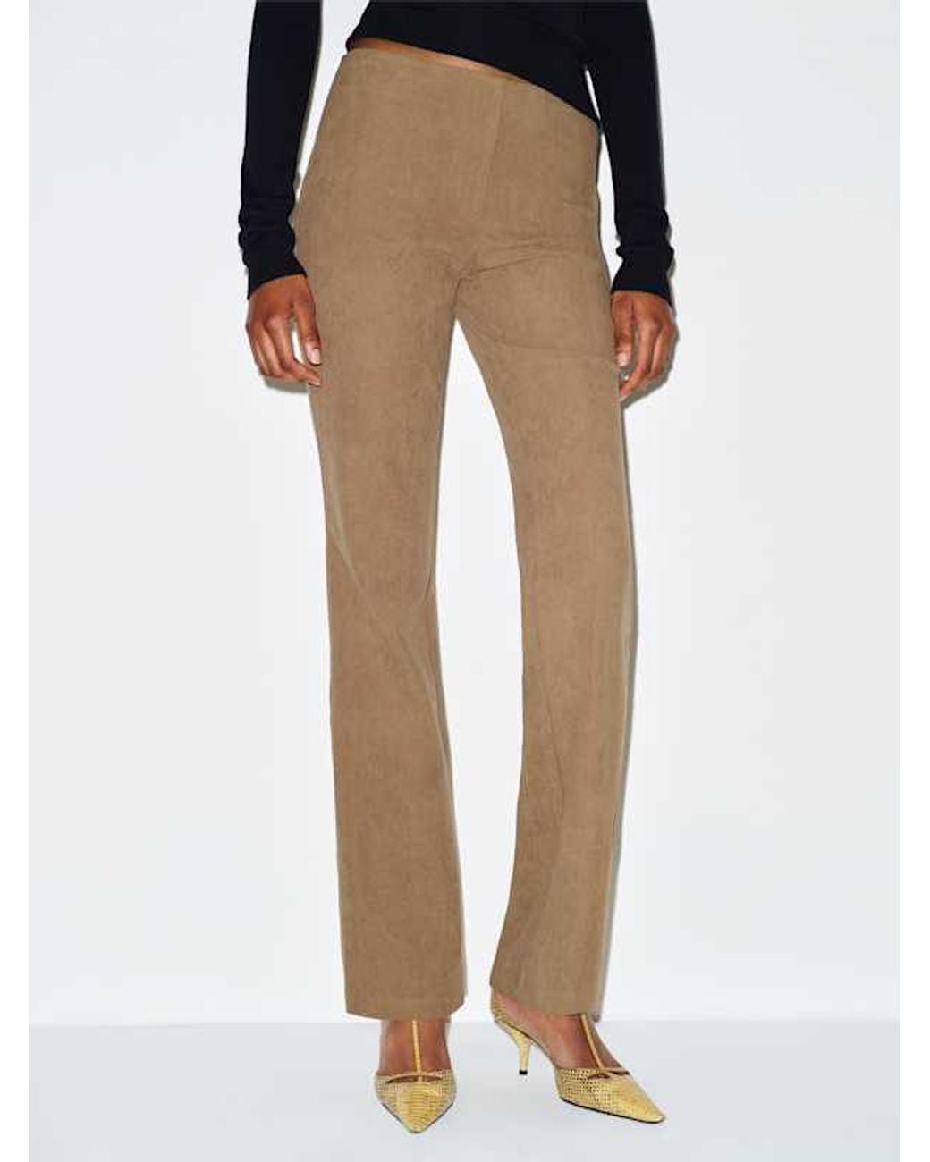 Reformation Blue Hartley Low Rise Baby Bootcut Pant 6
