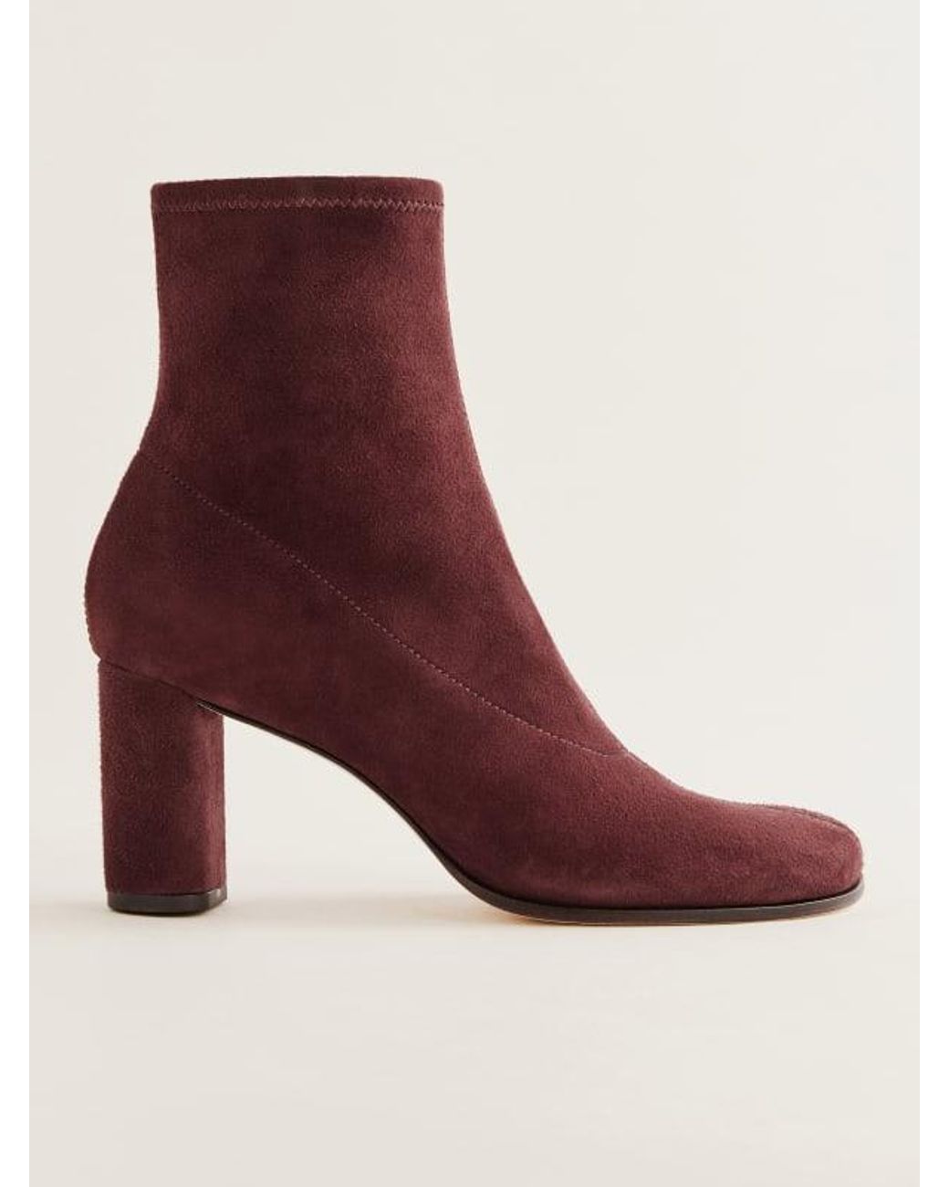 Reformation Presley Ankle Boot in Blue Lyst