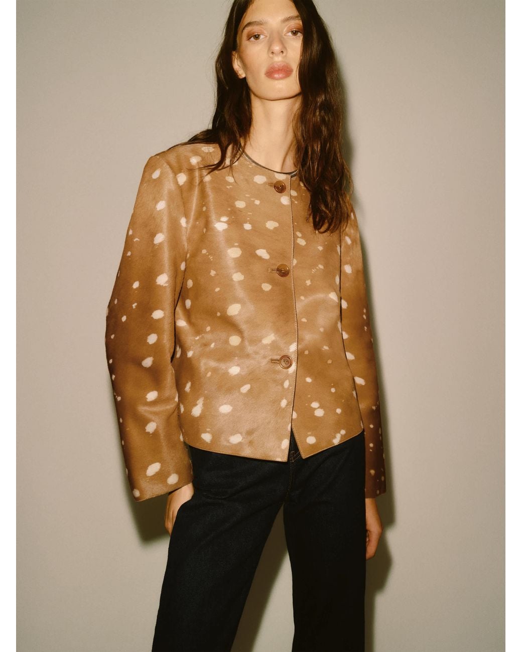 Reformation Natural Veda Miller Jacket