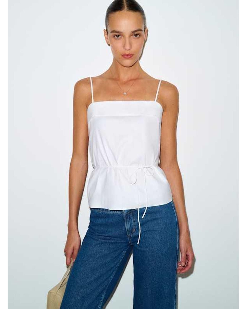 Reformation Blue Agusta Top 0