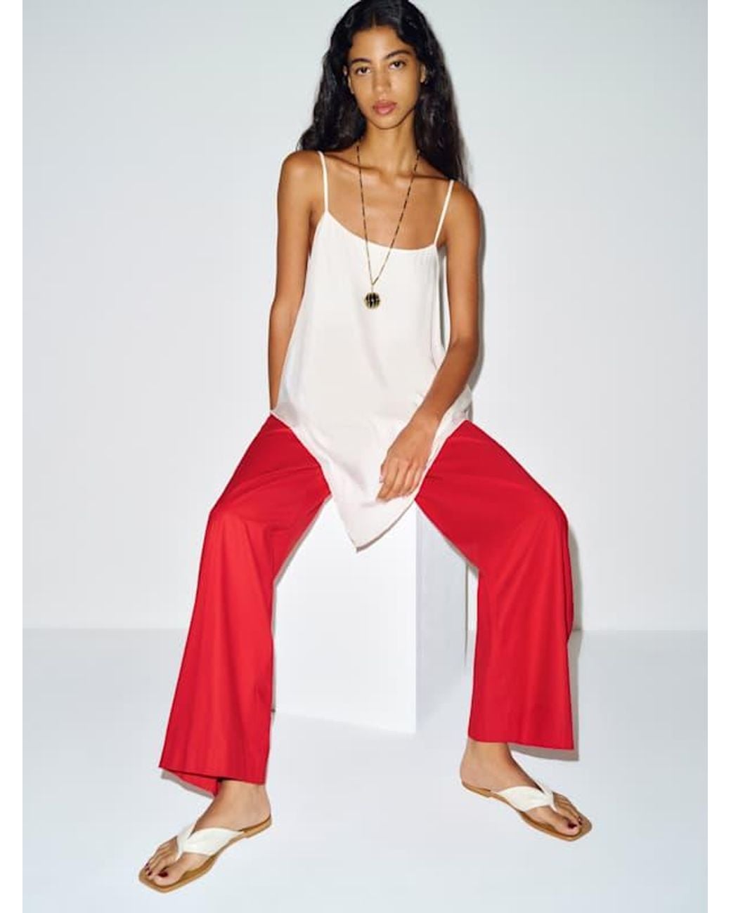 Reformation Natural Larsen Thong Sandal
