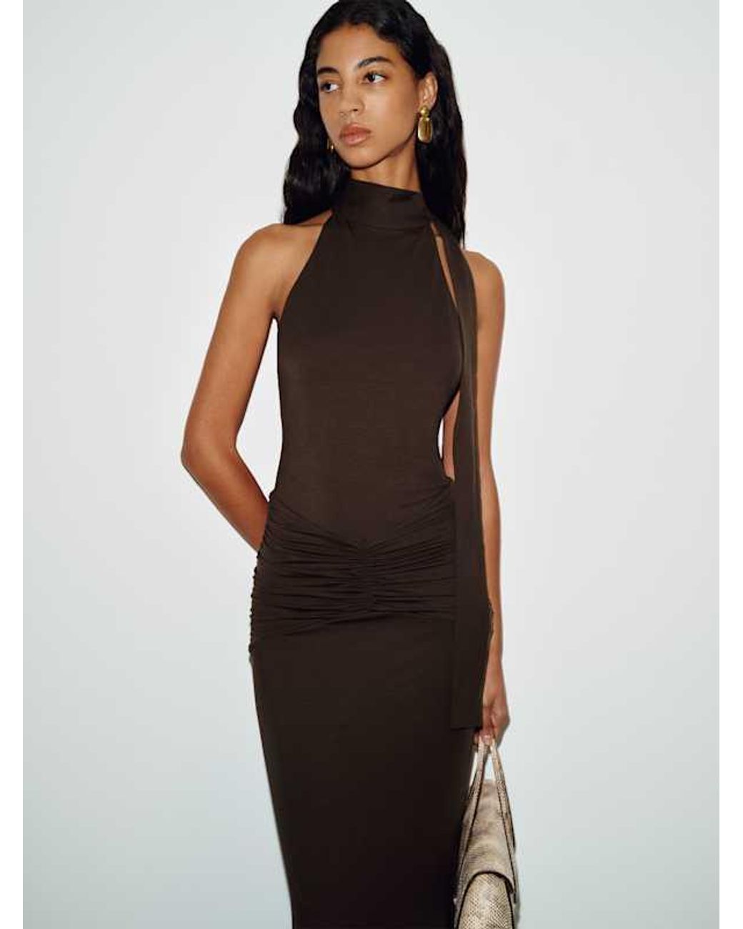 Reformation White Serena Knit Dress