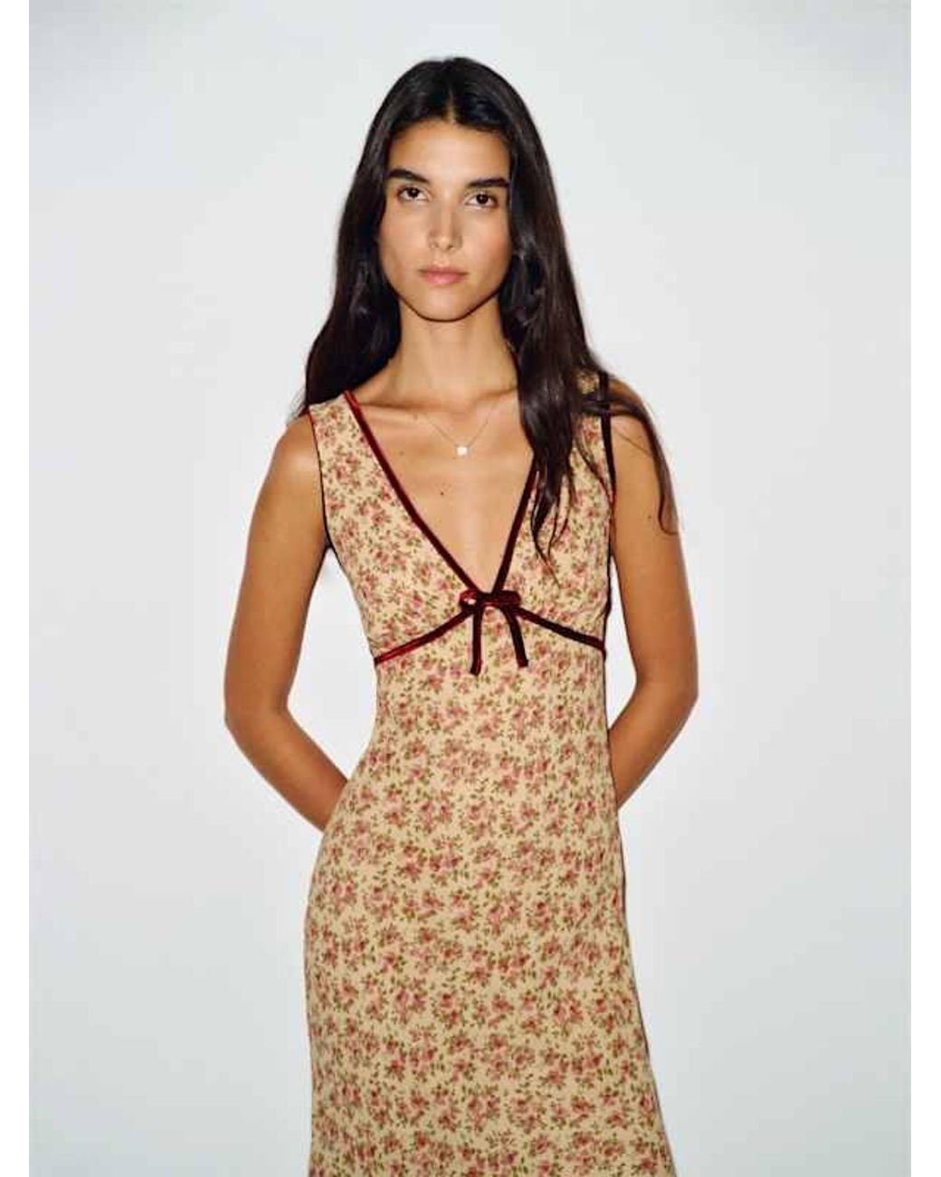 Reformation Natural Nomi Dress 0