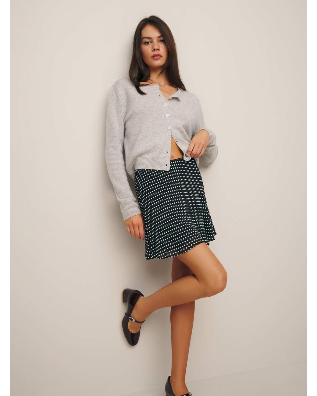Reformation Natural Brandy Skirt