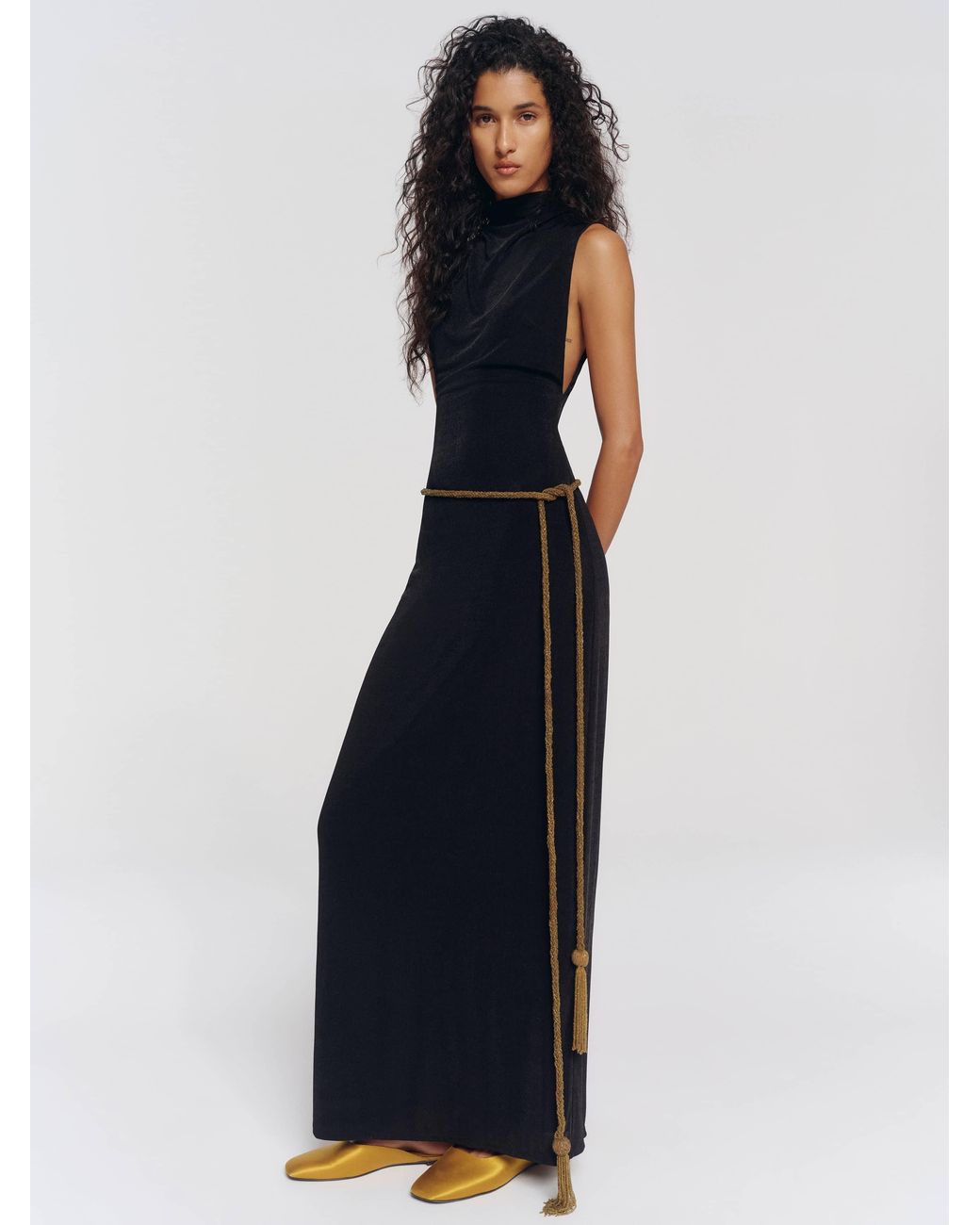 Reformation Blue Naya Knit Dress