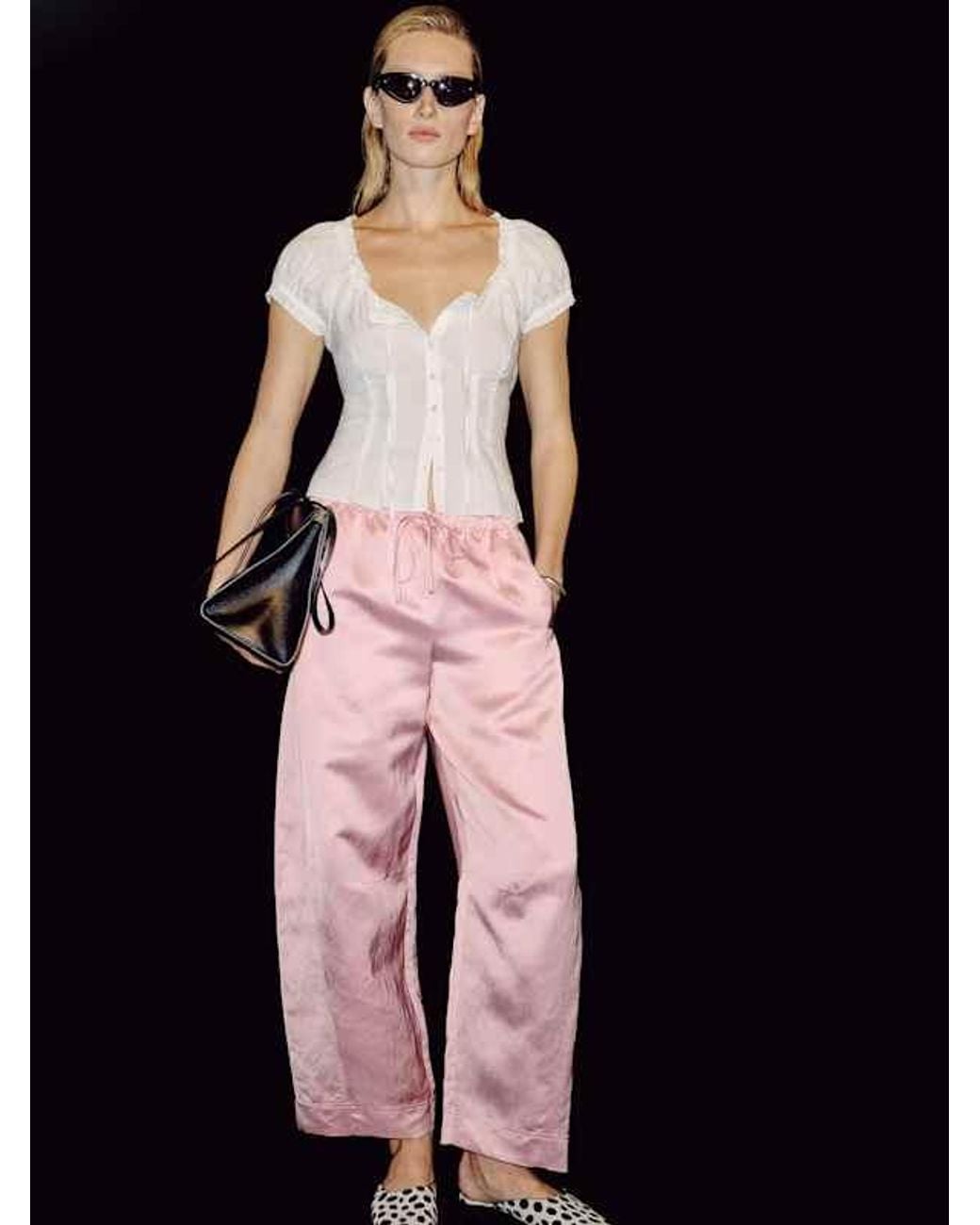 Reformation Pink Elara Pant