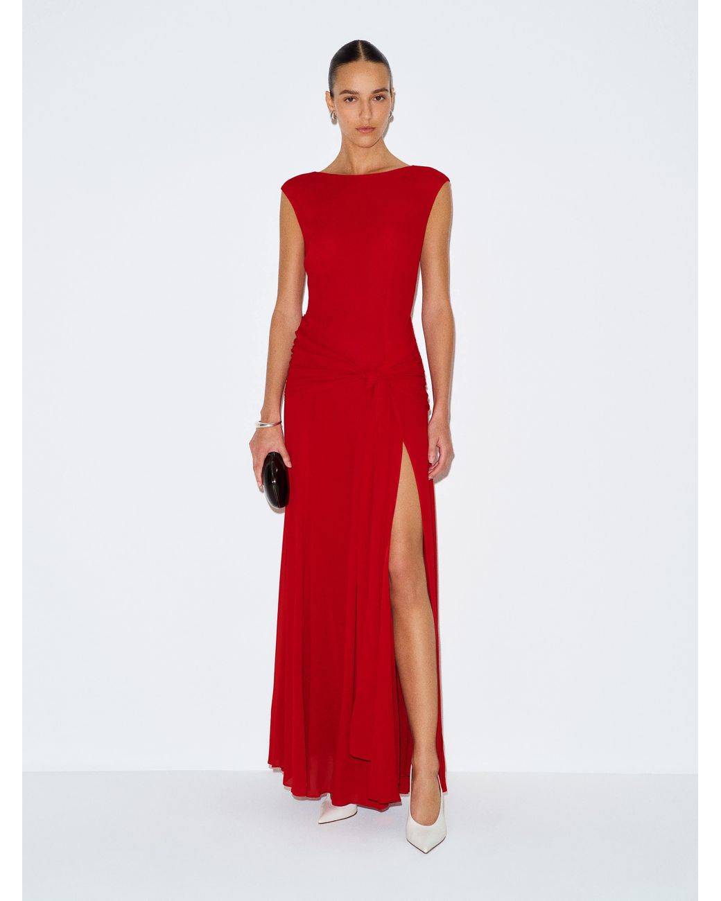 Reformation Red Vicenta Dress