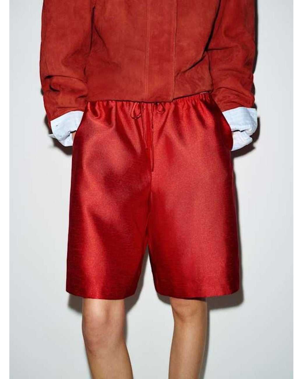 Reformation Red Sandy Short