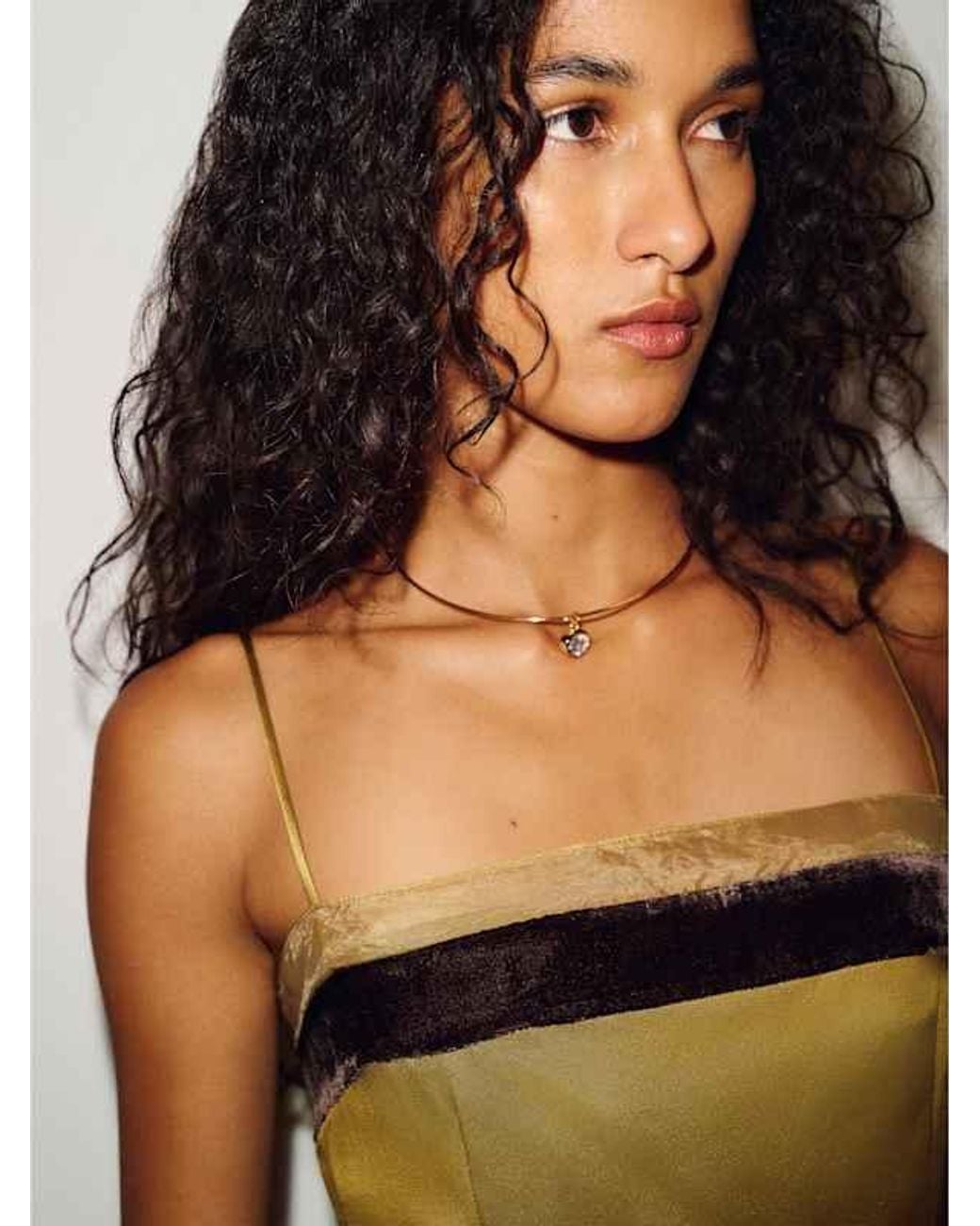 Reformation Metallic Ziba Silk Dress