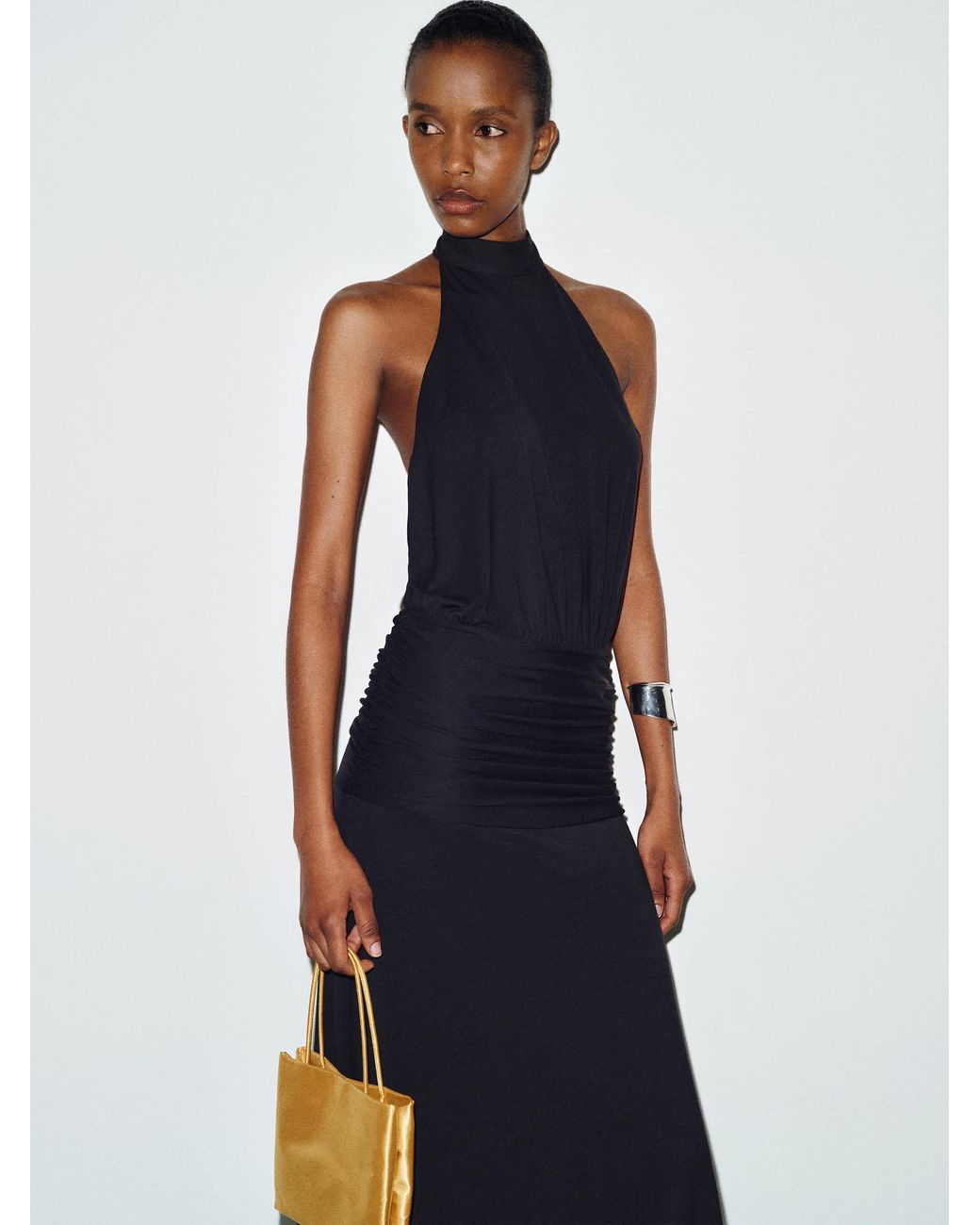 Reformation Blue Anya Knit Dress