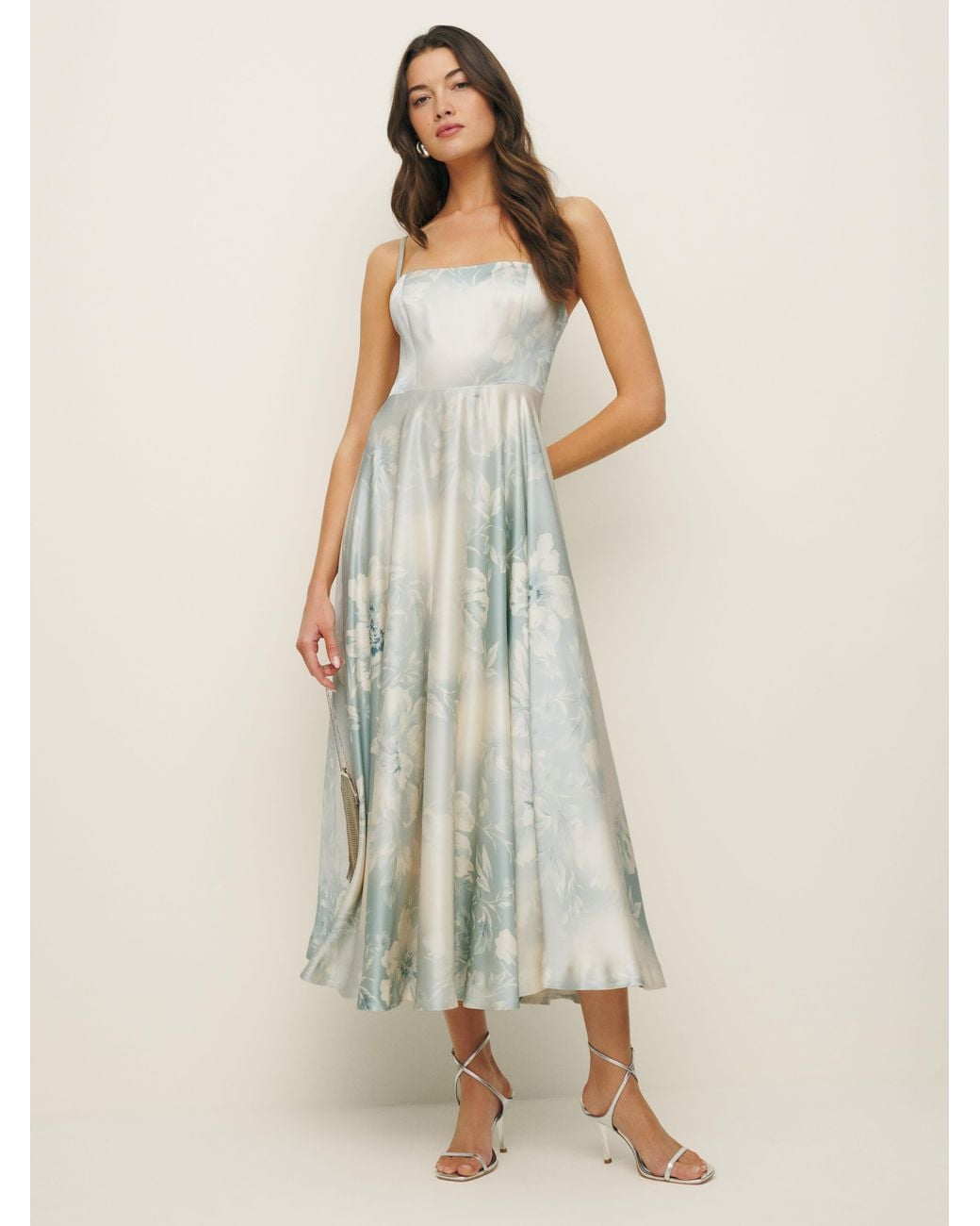gracen satin dress Rose Gold Bridesmaid Dress Shiny Satin Size 0X
