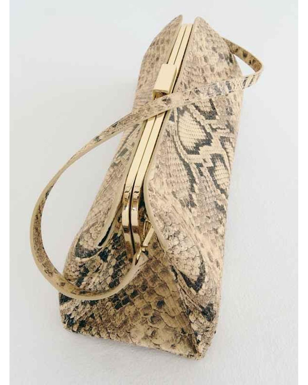 Reformation Natural Lara Frame Bag