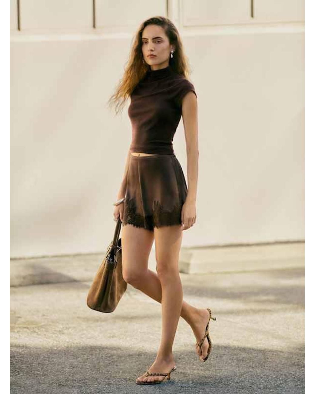 Reformation Natural Pien Knit Top