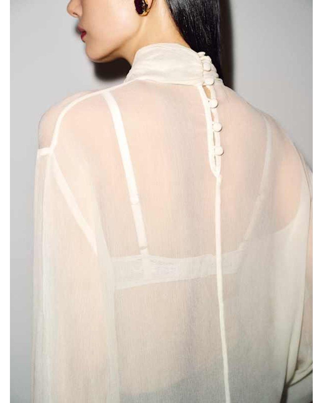 Reformation Blue Velma Top