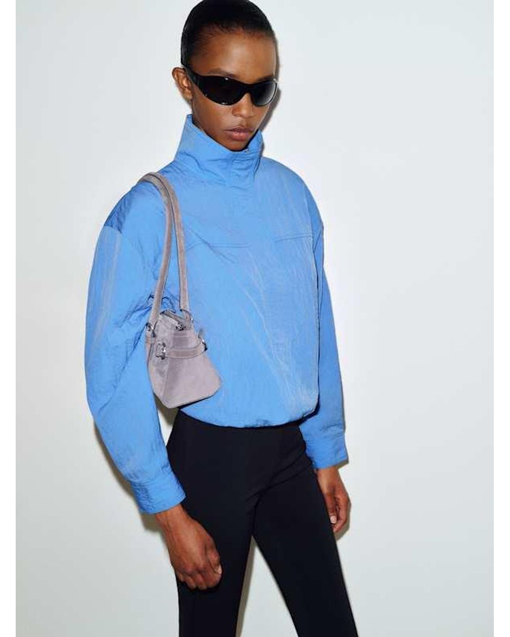 Reformation Blue Kendall Jacket Topaz