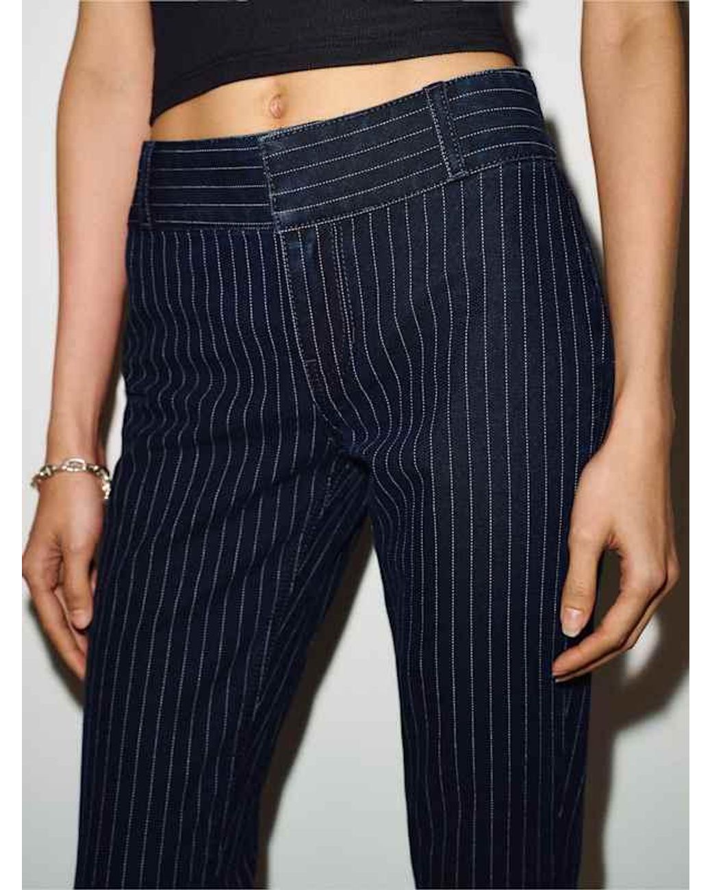 Reformation Blue Inez Low Rise Bootcut Jeans Denim