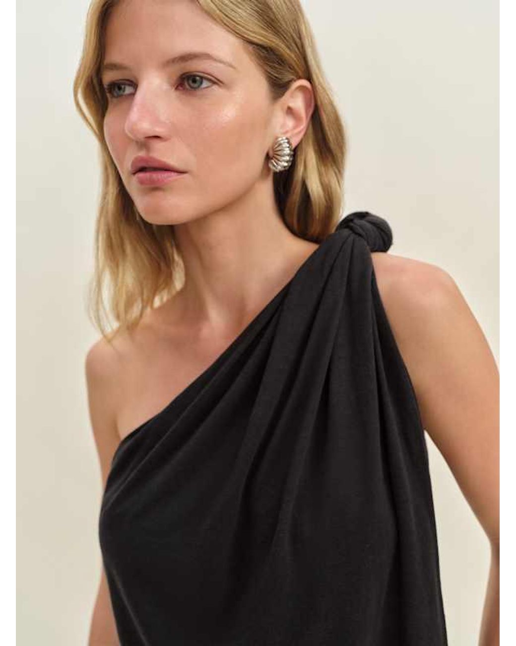 Reformation Harvey Knit Top in Black | Lyst