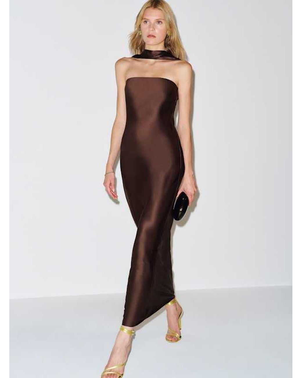 Reformation Multicolor Oren Silk Dress
