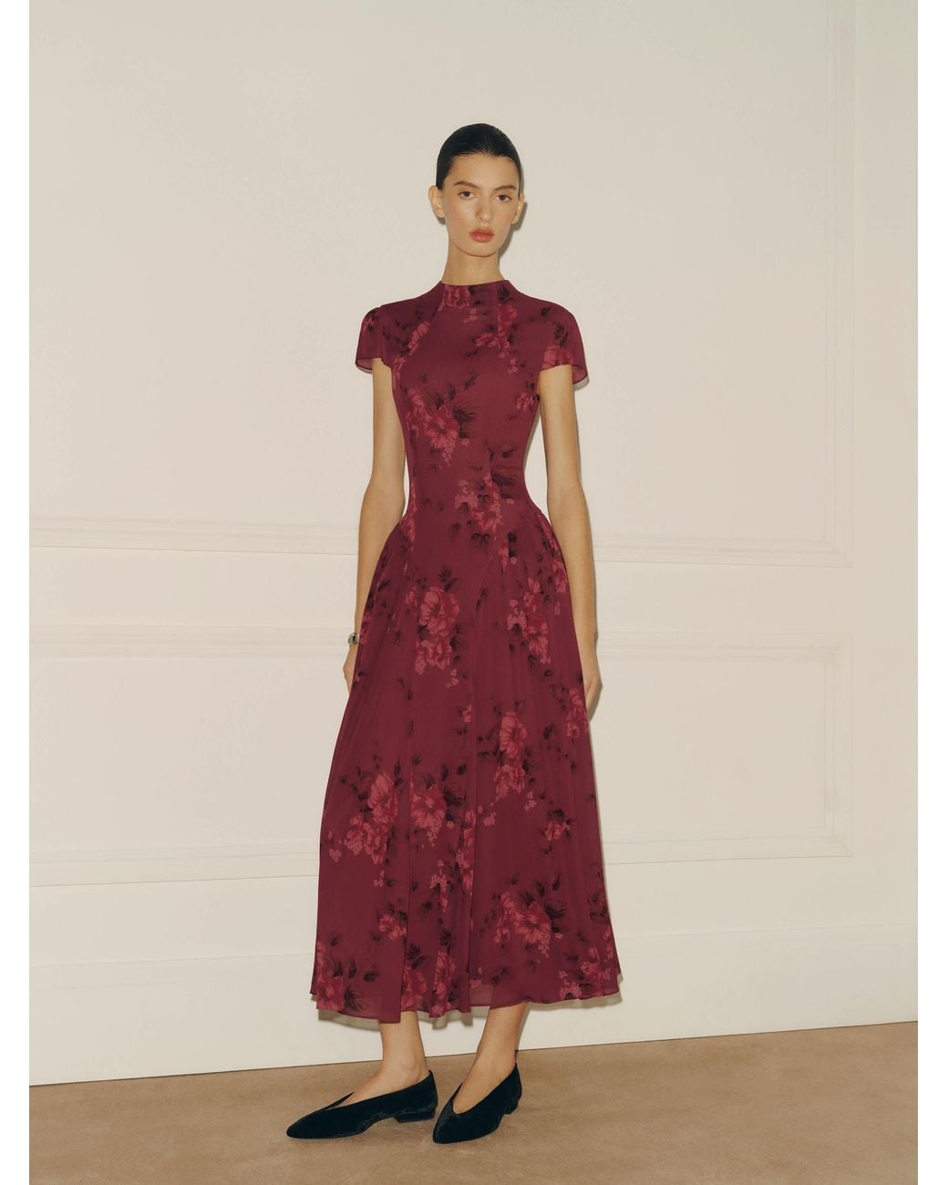 Reformation Pink Maven Dress