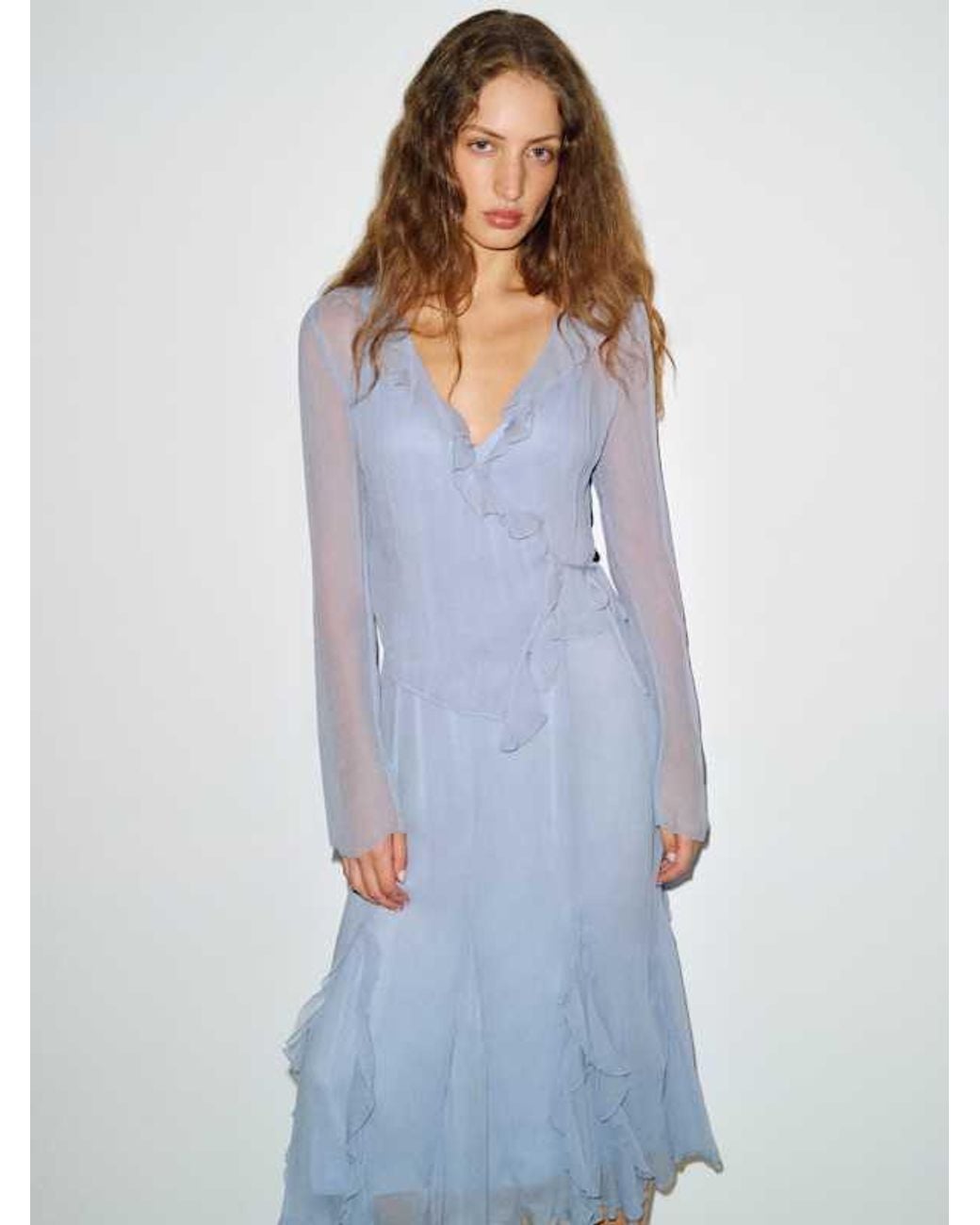 Reformation Blue Dahlia Two Piece Cloud