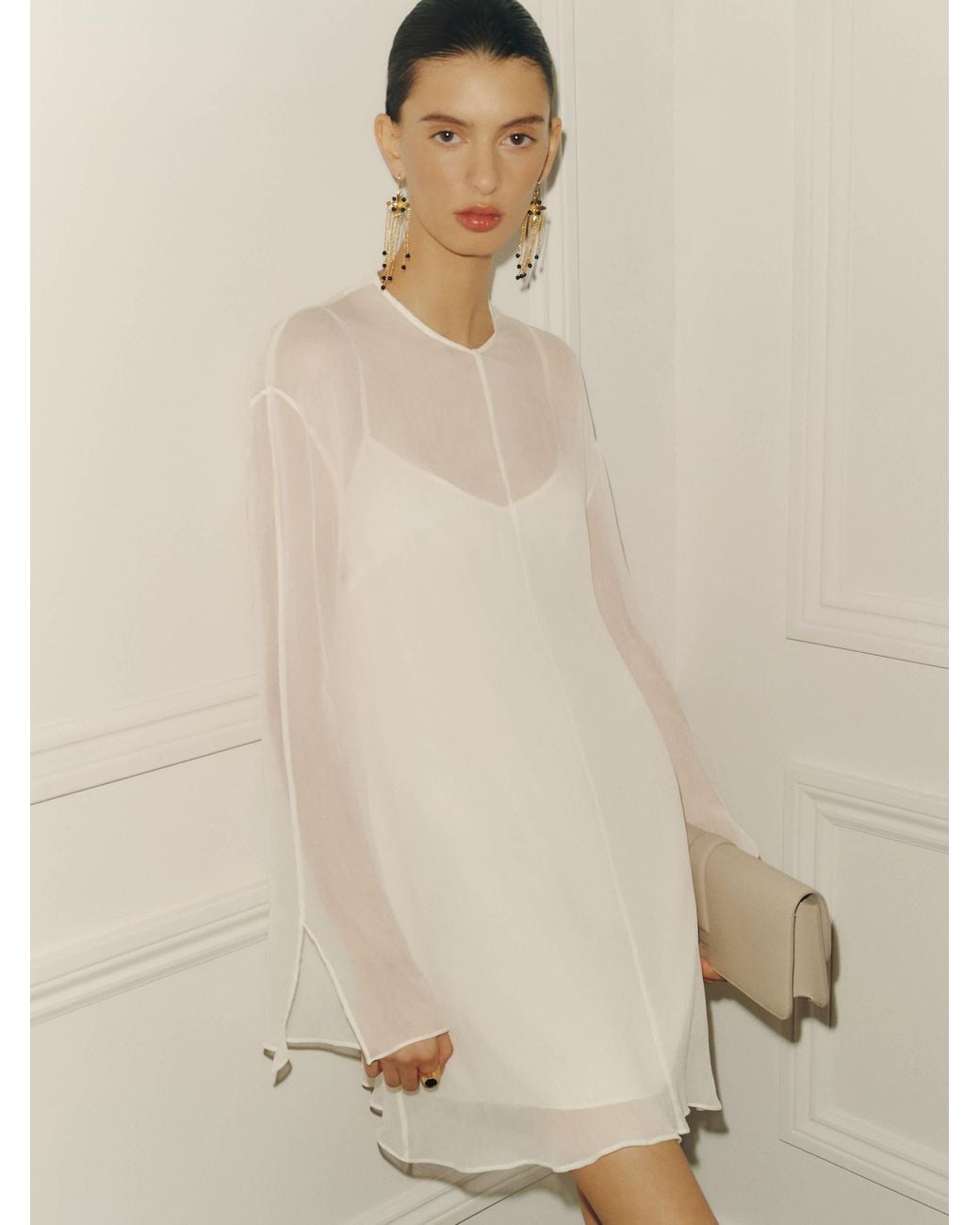Reformation Natural Arlet Dress