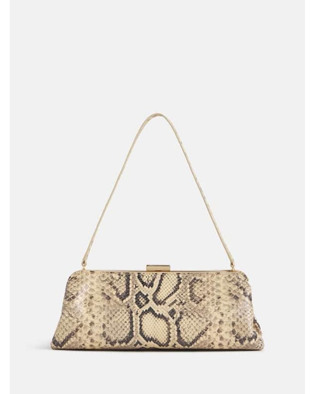 Reformation Natural Lara Frame Bag