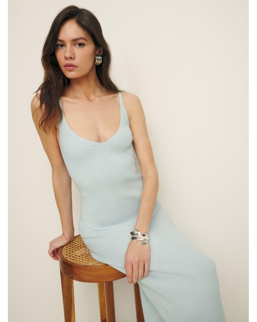 reformation dahlia cotton sweater dress Reformation Dahlia Cotton Sweater Dress