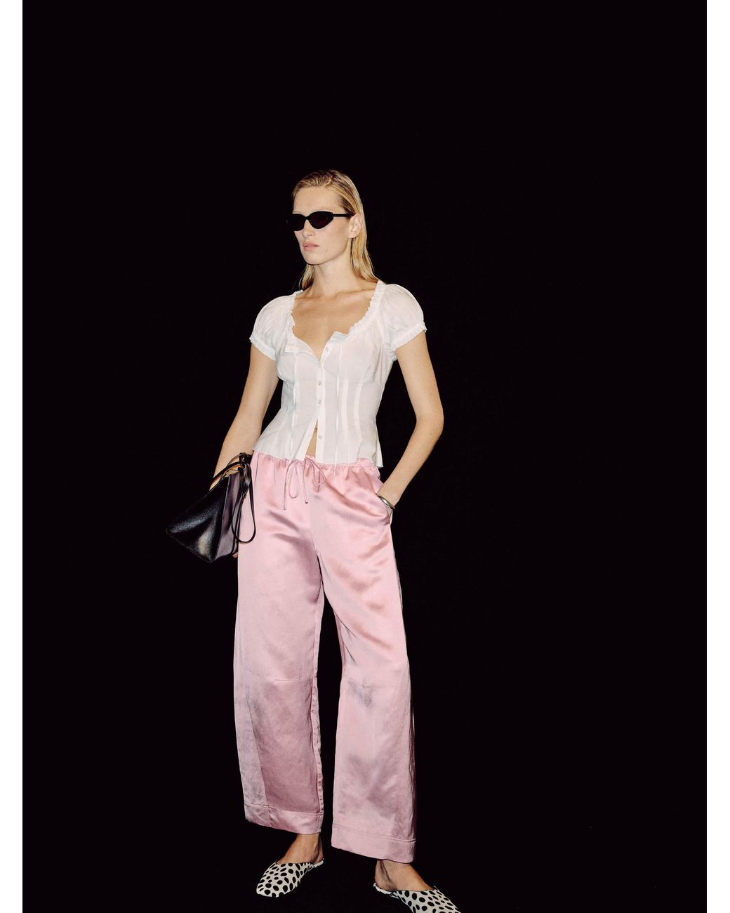 Reformation Pink Elara Pant