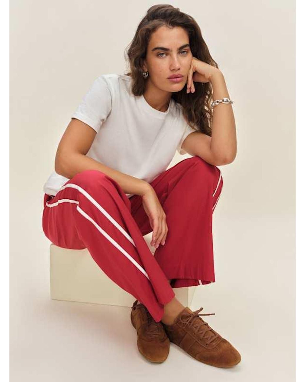 Reformation Red Terra Sneaker 6