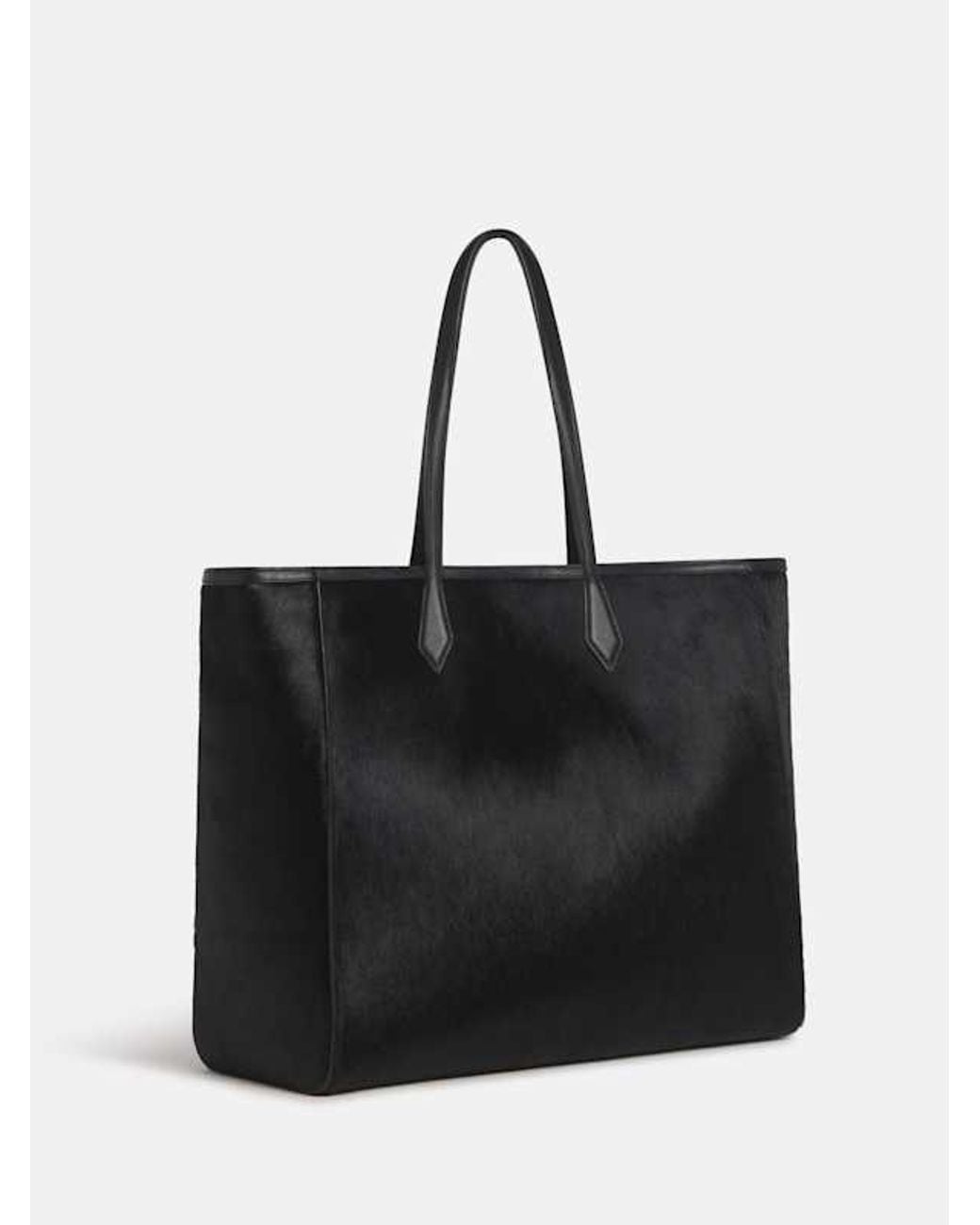 Reformation Blue Sofia Tote Haircalf