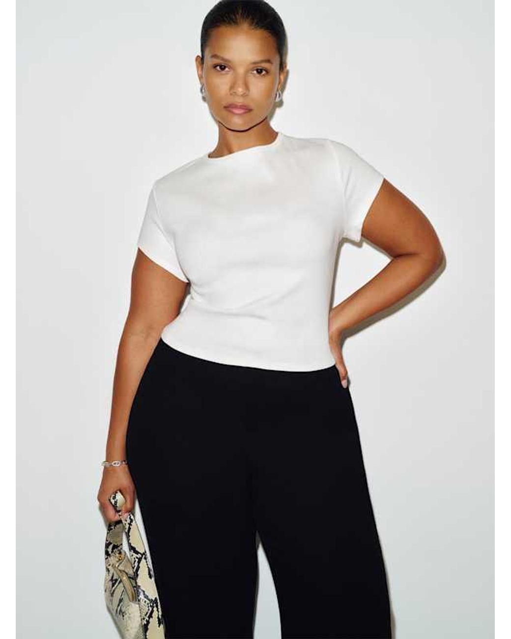 Reformation Blue Muse T-Shirt Es