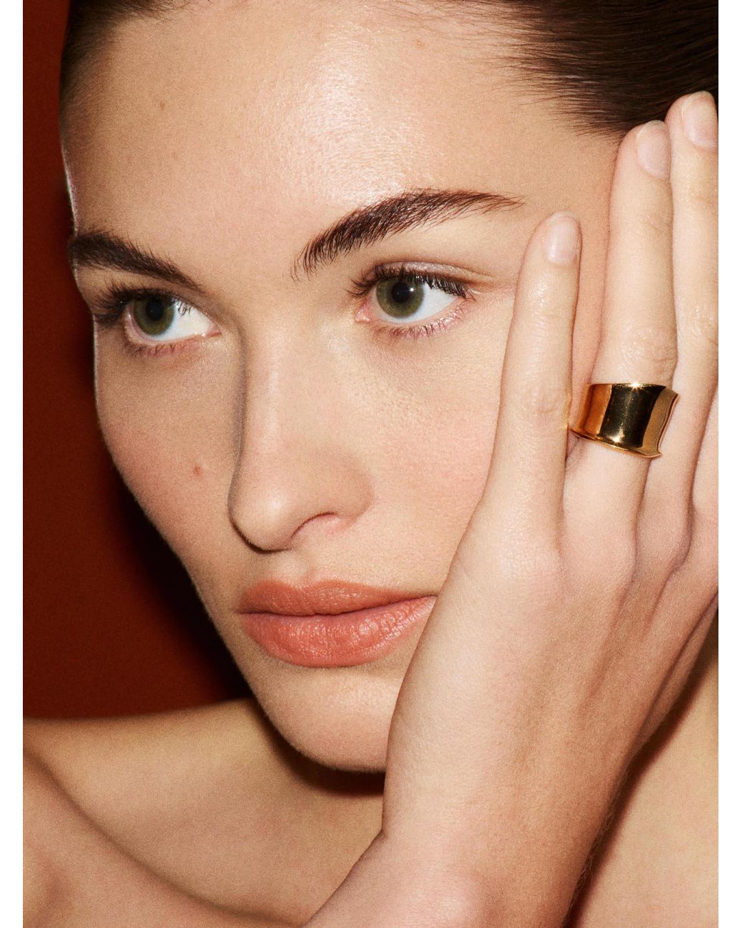 Reformation Brown Gertrude Ring