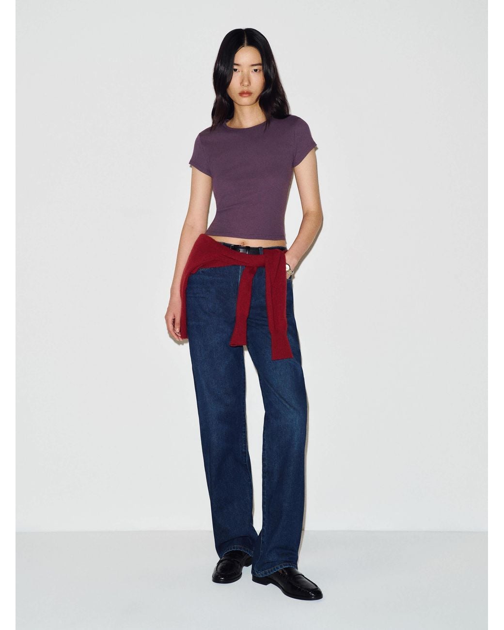 Reformation Blue Muse T-Shirt