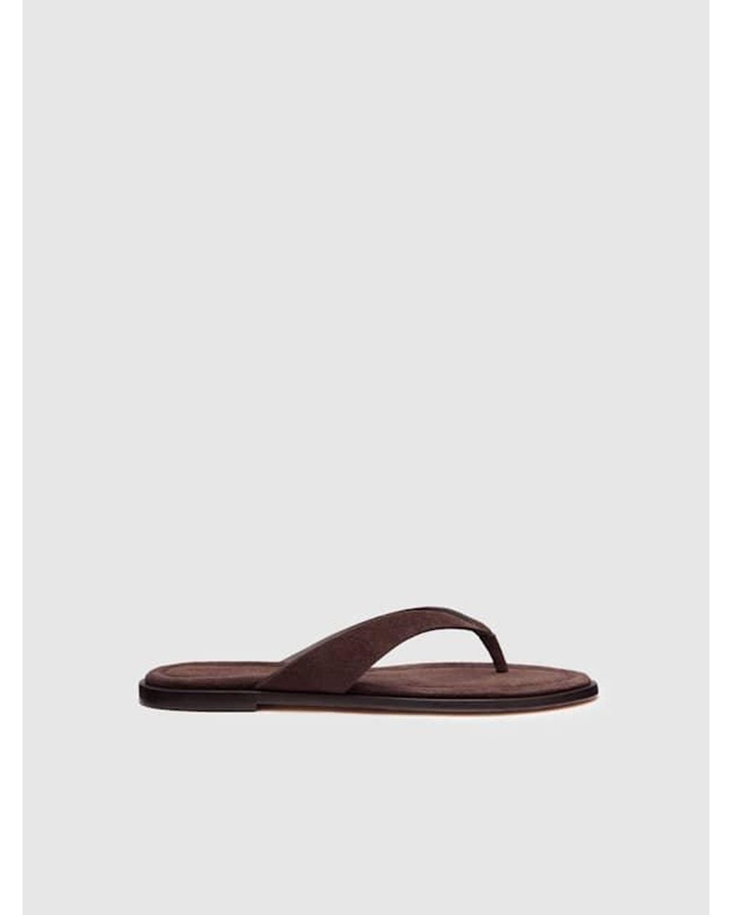Reformation Red Jessie Thong Sandal 5