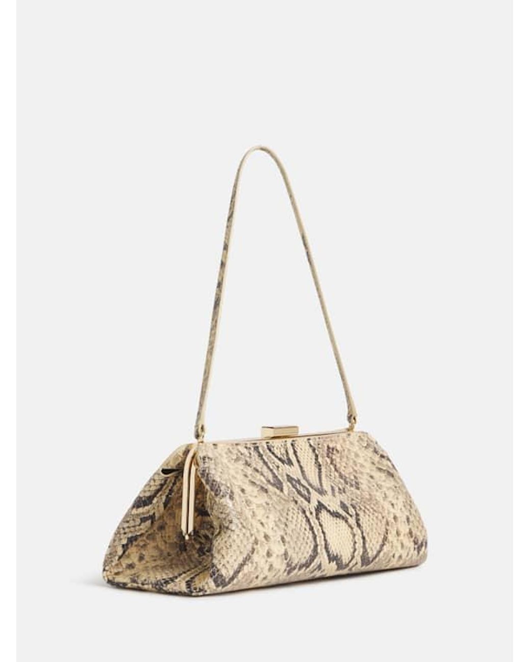 Reformation Natural Lara Frame Bag