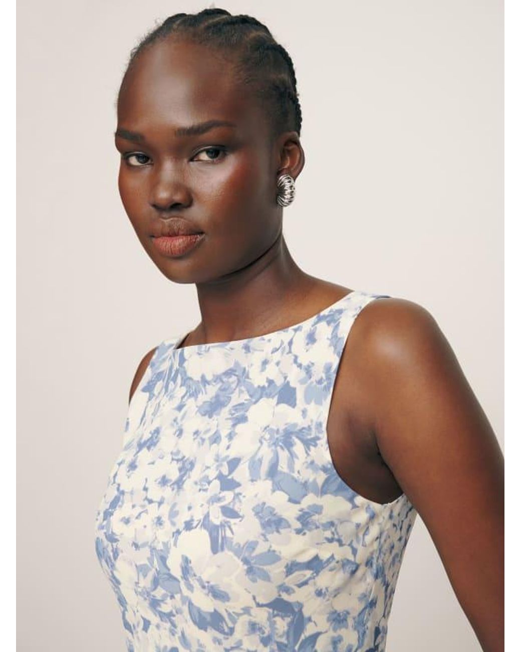 Reformation Topanga Dress in Natural | Lyst