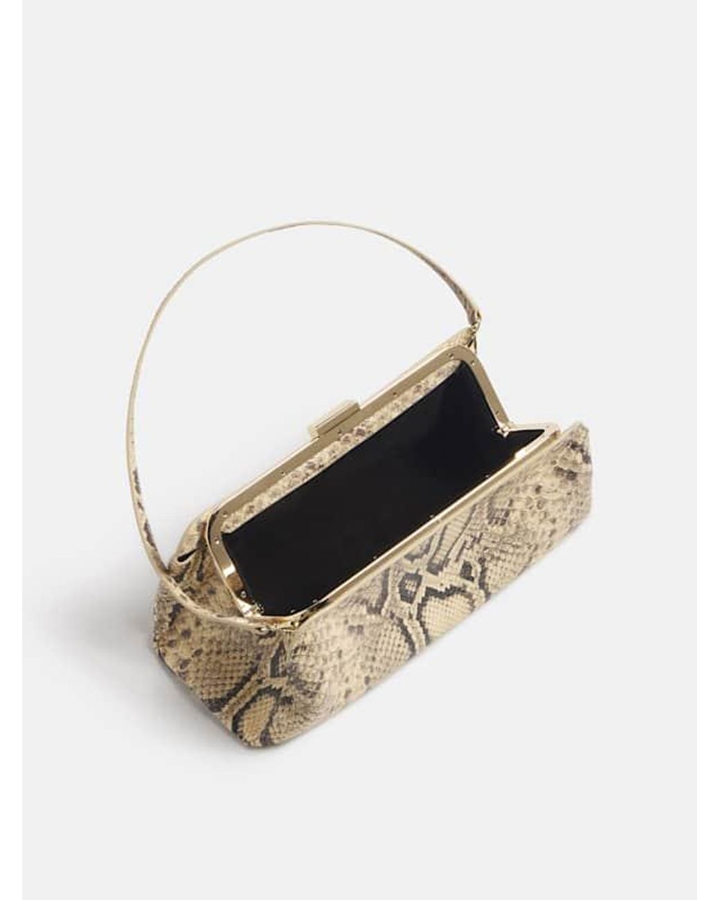 Reformation Natural Lara Frame Bag