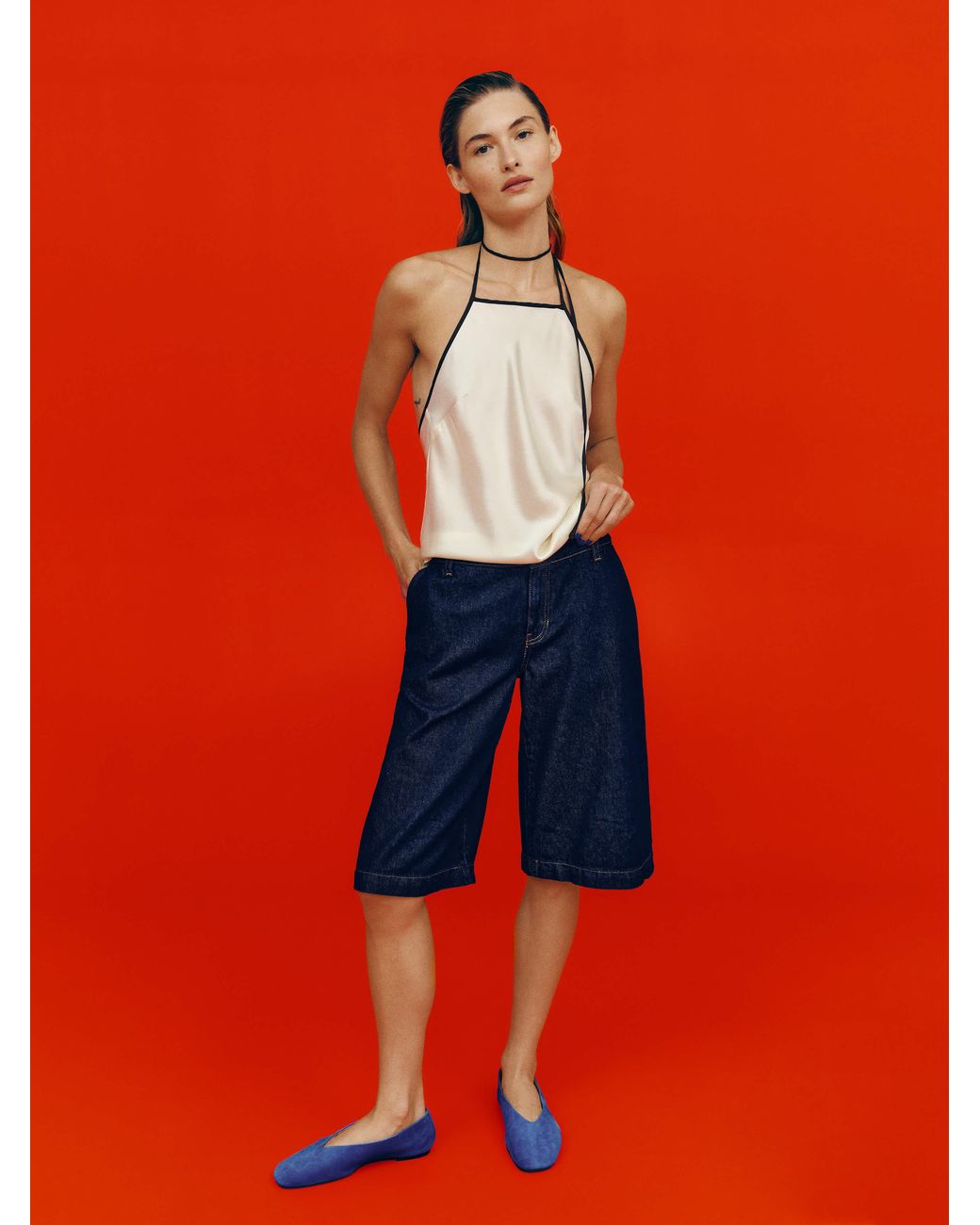 Reformation Red Elio Low Rise 14