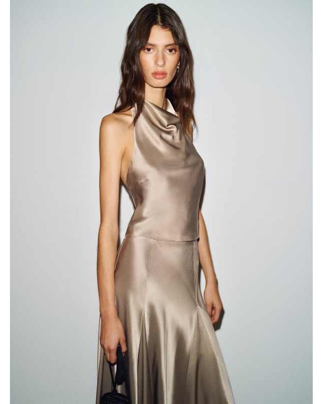 Reformation Natural Sera Silk Two Piece 0