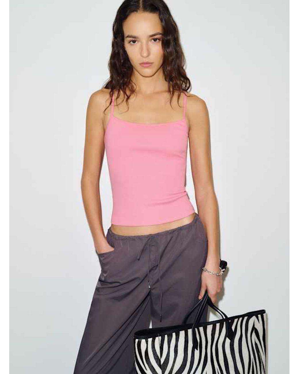 Reformation White Avi Tank Top